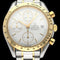Montre Omega Speedmaster Date - Montre automatique 39 mm or et acier 58 Facettes OMG/SPE/572