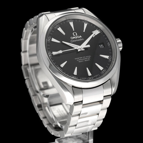 Montre Omega Seamaster Aqua Terra Co-Axial - Montre en acier 41,5 mm 58 Facettes OMG/SEA/372