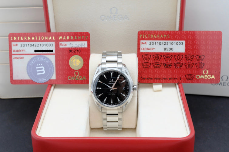 Montre Omega Seamaster Aqua Terra Co-Axial - Montre en acier 41,5 mm 58 Facettes OMG/SEA/372