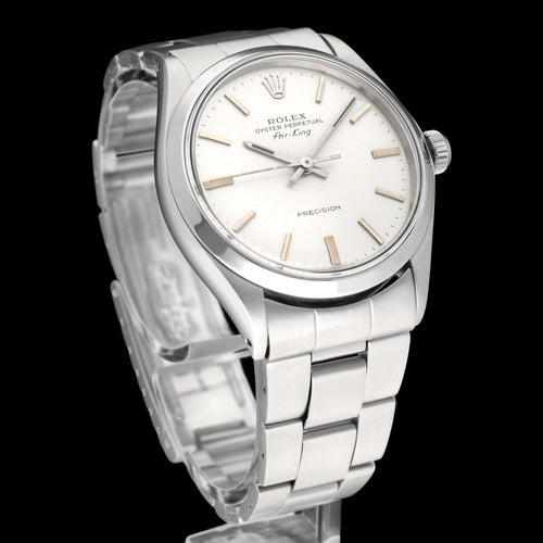 Montre Rolex Air-King Precision 5500 - Montre en acier 34 mm (1971) 58 Facettes ROL/AIK/218