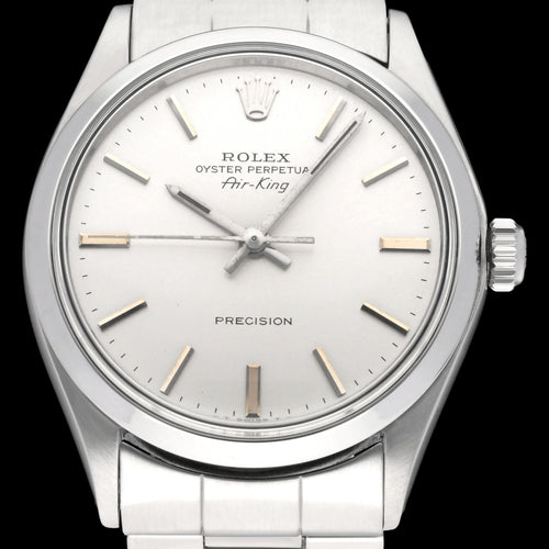 Montre Rolex Air-King Precision 5500 - Montre en acier 34 mm (1971) 58 Facettes ROL/AIK/218