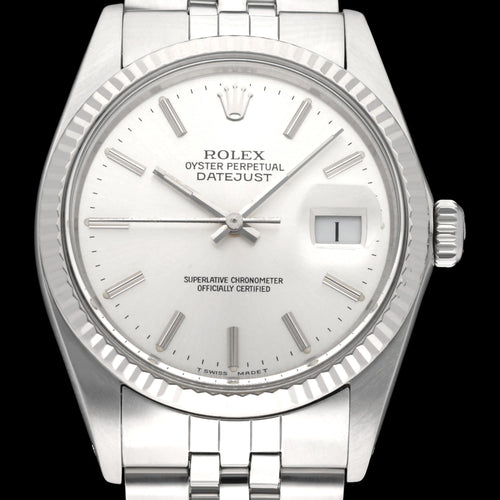 Montre Rolex Datejust 16014 - Montre automatique 36 mm en acier 58 Facettes ROL/DJ1/1368