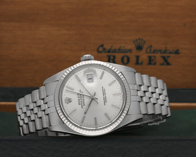 Montre Rolex Datejust 16014 - Montre automatique 36 mm en acier 58 Facettes ROL/DJ1/1368