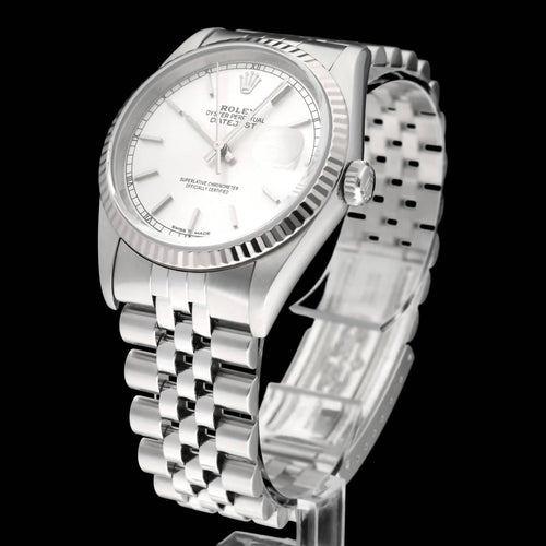Montre Rolex Datejust 16234 - Montre automatique 36 mm en acier (2002) 58 Facettes ROL/DJ1/1366