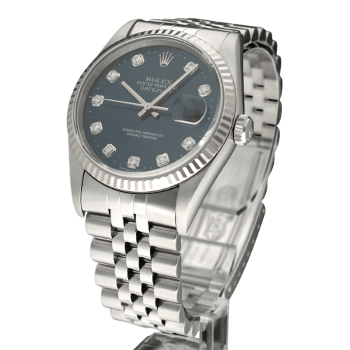 Montre Rolex Datejust - Montre automatique en acier, 36 mm 58 Facettes ROL/DJ1/1370