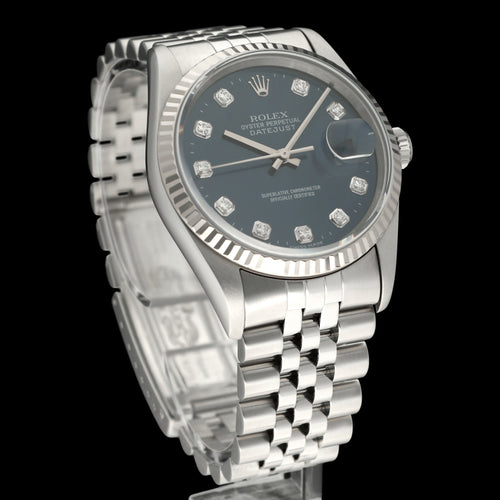Montre Rolex Datejust - Montre 16234G 36 mm (2000), boîte et papiers 58 Facettes ROL/DJ1/1370