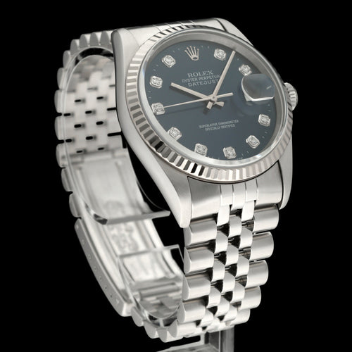 Montre Rolex Datejust - Montre 16234G 36 mm (2000), boîte et papiers 58 Facettes ROL/DJ1/1370