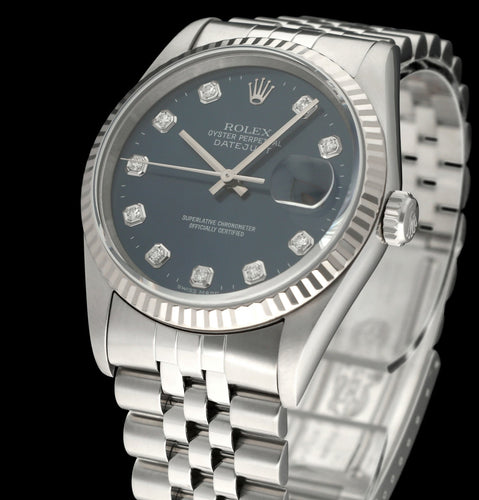 Montre Rolex Datejust - Montre 16234G 36 mm (2000), boîte et papiers 58 Facettes ROL/DJ1/1370