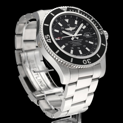 Montre Breitling Superocean II 44 - Montre automatique en acier, réf. A17392 58 Facettes BTL/SOC/120