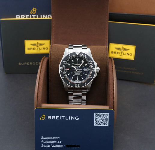 Montre Breitling Superocean II 44 - Montre automatique en acier, réf. A17392 58 Facettes BTL/SOC/120