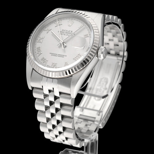 Montre Rolex Datejust - Montre automatique 36 mm en acier (réf. 16234) 58 Facettes ROL/DJ1/1347