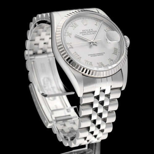Montre Rolex Datejust - Montre automatique 36 mm en acier (réf. 16234) 58 Facettes ROL/DJ1/1347