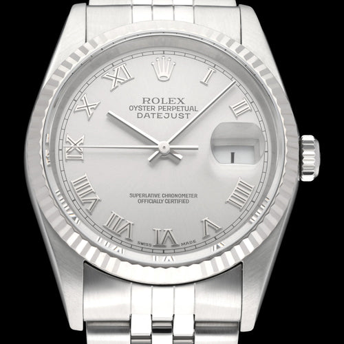 Montre Rolex Datejust - Montre automatique 36 mm en acier (réf. 16234) 58 Facettes ROL/DJ1/1347