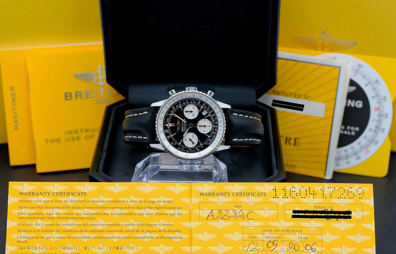 Montre Breitling Navitimer A23322 - Montre automatique en acier 42 mm 58 Facettes BTL/NVT/085