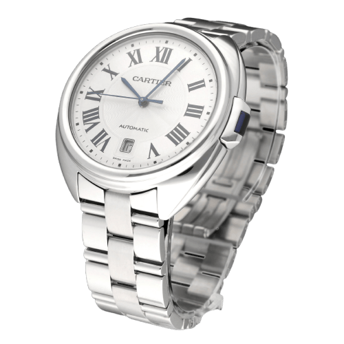 Montre Cartier Clé de Cartier WSCL0007 - Montre automatique en acier 58 Facettes CRT/CDC/001
