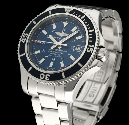 Montre Breitling Superocean II 42 - Montre automatique en acier A17365 58 Facettes BTL/SOC/118