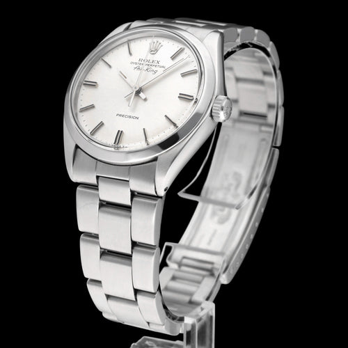 Montre Rolex Air-King Precision réf. 5500 - Montre en acier 34 mm (1978) 58 Facettes ROL/AIK/220