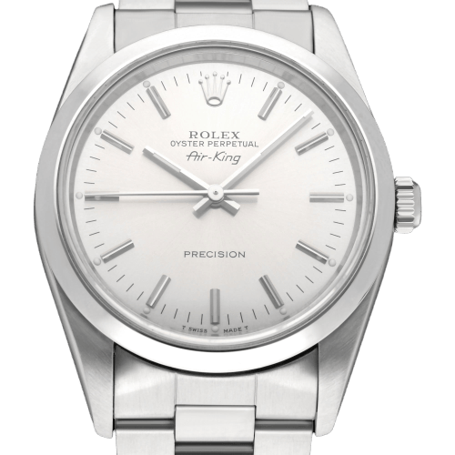 Montre Rolex Air King Precision - Montre automatique réf. 14000 en acier 34 mm 58 Facettes ROL/AIK/213