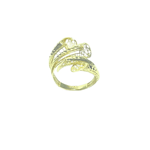 Bague 57 Bague en or jaune 18 carats – Taille 57 58 Facettes 260080