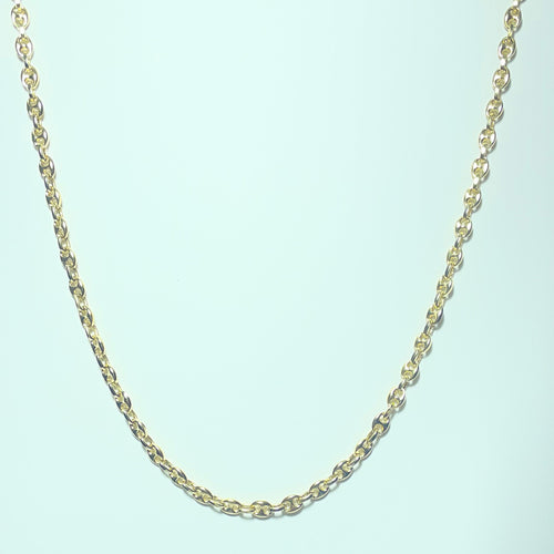 Collier Collier graine de café en or 18 carats (750/1000) 58 Facettes 260106