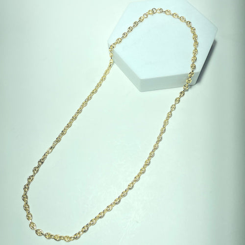 Collier Collier graine de café en or 18 carats (750/1000) 58 Facettes 260106