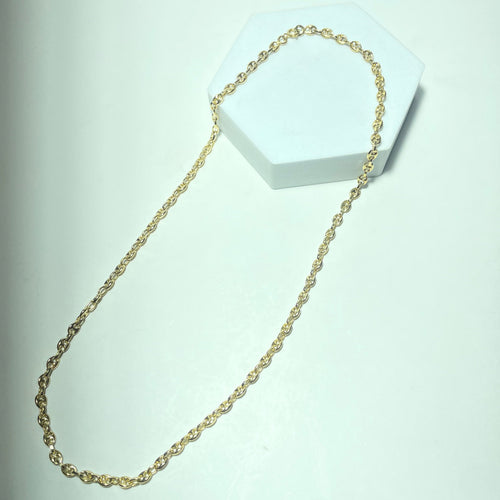 Collier Collier graine de café en or 18 carats (750/1000) 58 Facettes 260106