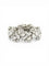 Bracelet Bracelet en or blanc 18 carats et platine serti de diamants naturels 58 Facettes orplat