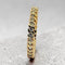 Bague 55 Alliance - Bague en or jaune 18 carats et diamants 58 Facettes All