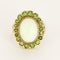 Bague 54 Charmante Bague en or jaune opale et péridots. 58 Facettes GAP1897