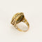 Bague 54 Charmante Bague en or jaune opale et péridots. 58 Facettes GAP1897