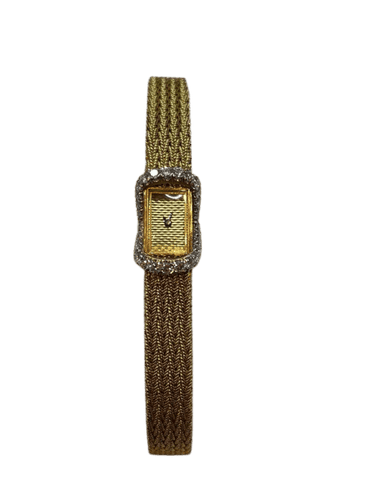 Montre Vacheron Constantin - Montre dame en or jaune et diamants 58 Facettes
