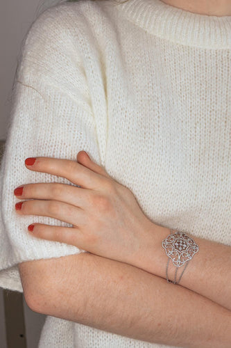 Bracelet Bracelet Or blanc Diamant 58 Facettes 4805822CN
