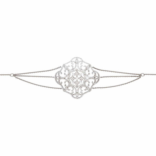 Bracelet Bracelet Or blanc Diamant 58 Facettes 4805822CN