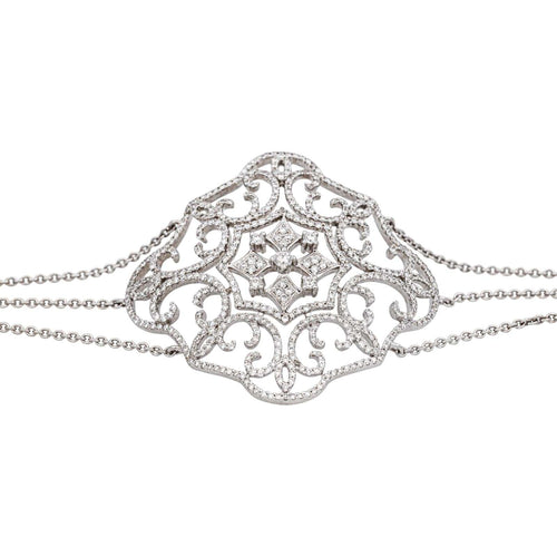 Bracelet Bracelet Or blanc Diamant 58 Facettes 4805822CN