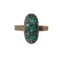 Bague 54.5 Bague marquise XIXe - Trilogie en or rose et argent, diamants 58 Facettes Bague