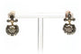 Boucles d'oreilles Napoléon III - Boucles d'oreilles en or jaune, argent et diamants 58 Facettes 22839