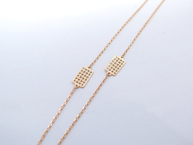 Collier Mauboussin - Collier sautoir Une Galerie rue de Seine en or jaune 18k 58 Facettes 273754