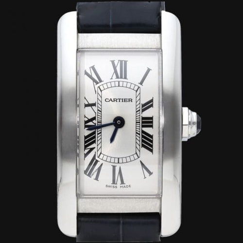 Montre Cartier Montre Tank Américaine Pm 58 Facettes MT44428