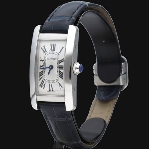 Montre Cartier Montre Tank Américaine Pm 58 Facettes MT44428