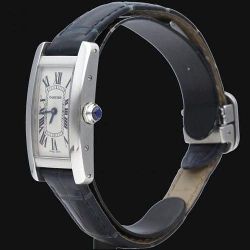 Montre Cartier Montre Tank Américaine Pm 58 Facettes MT44428