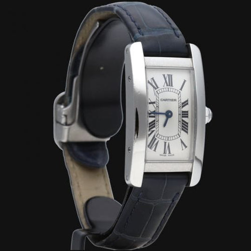 Montre Cartier Montre Tank Américaine Pm 58 Facettes MT44428