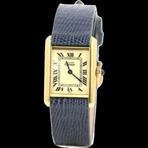 Montre Cartier Montre Tank Vermeil 58 Facettes MT44892