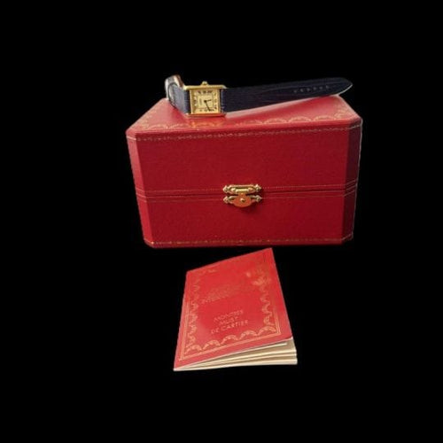 Montre Cartier Montre Tank Vermeil 58 Facettes MT44892