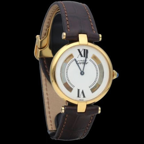 Montre Cartier Montre Must De Cartier Vermeil 58 Facettes MT46000