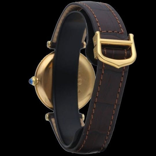 Montre Cartier Montre Must De Cartier Vermeil 58 Facettes MT46000