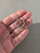 Bague 54 Christofle Symphonie - Bague alliance tressée en or jaune 18 carats et argent 58 Facettes Bague