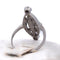 Bague 52 Bague Art déco en platine 950 avec diamants taille ancienne 58 Facettes AN458 (0579)
