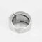 Bague 57 CHAUMET - Bague double lien en or gris et diamants 58 Facettes B250660