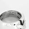 Bague 57 CHAUMET - Bague double lien en or gris et diamants 58 Facettes B250660