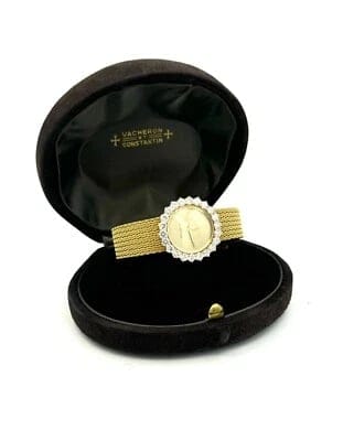 Montre Vacheron Constantin - Montre vintage dame en or 18 carats et diamants 58 Facettes 220358